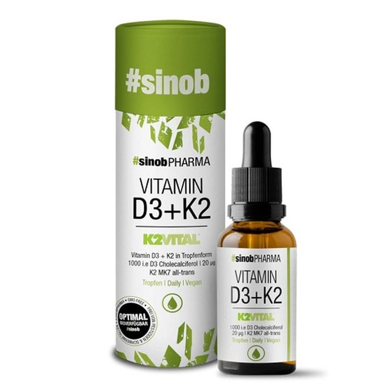 Sinob Pharma Vitamin D3+K2 Tropfen 10ml