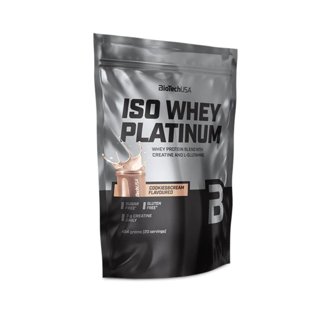 BioTechUSA Iso Whey Platinum 454g – Evercastle Nutrition