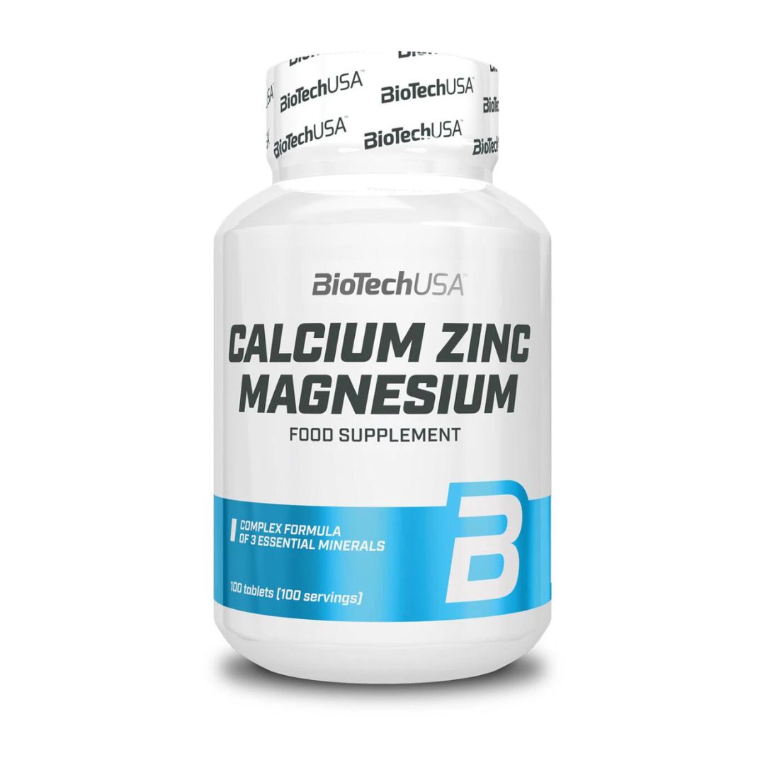 BioTechUSA Calcium Zinc Magnesium 100 Tabl.