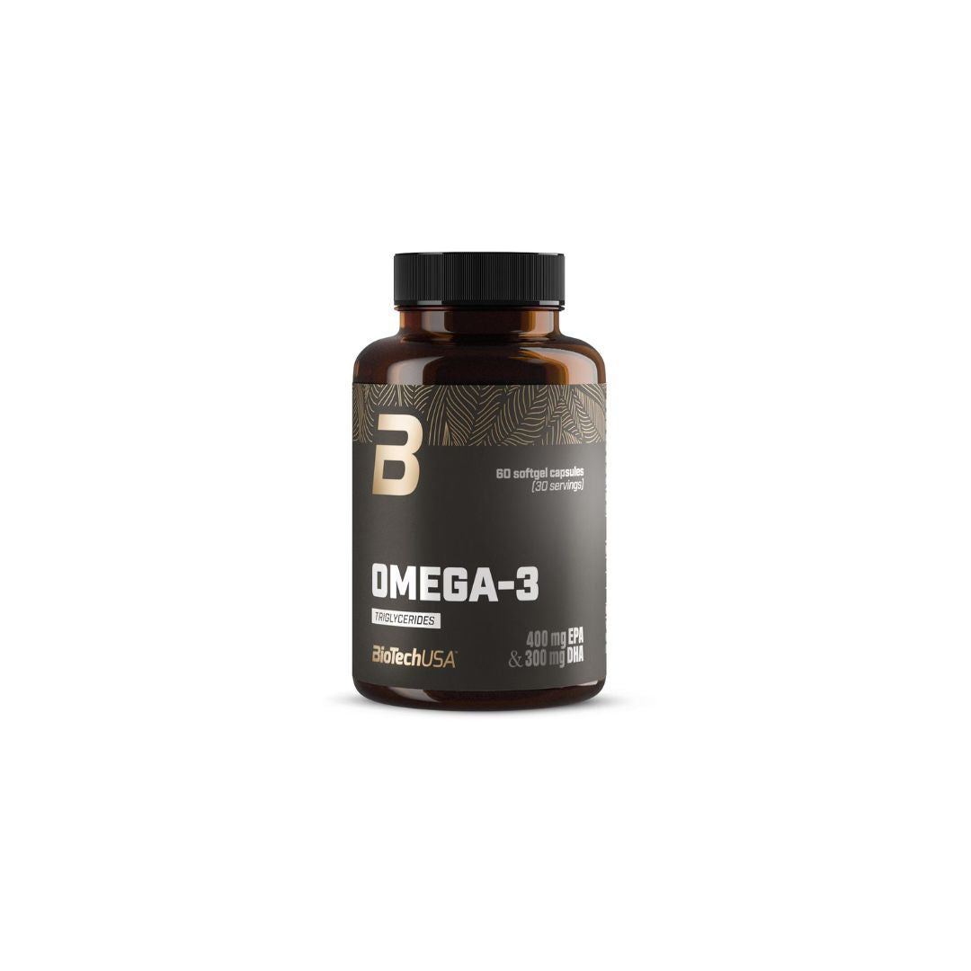 BioTechUSA Omega-3 Triglyceride 60 Softgels