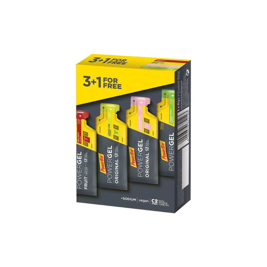 Powerbar Powergel Original 3+1 free