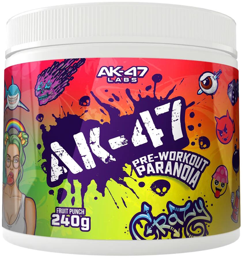 AK47 Labs Pre Workout Paranoia 240g – Evercastle Nutrition