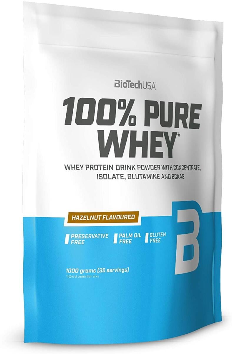 BioTechUSA 100% Pure Whey 1000g – Evercastle Nutrition