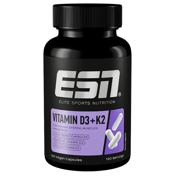 ESN Vitamin D3 + K2 120 Kapseln
