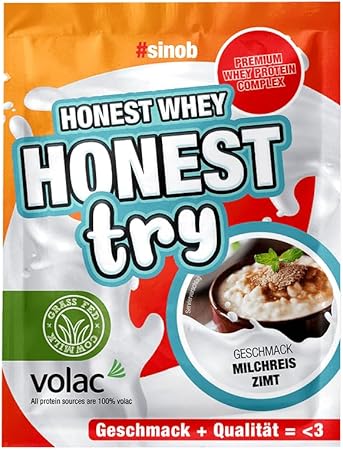 Sinob Honest Whey Sample 30g – Evercastle Nutrition