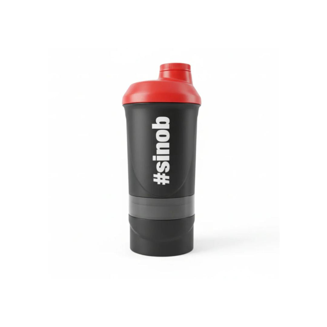 Sinob Wave Shaker 600 ml + 200 ml + 150 ml Storage-Kammern – Evercastle Nutrition