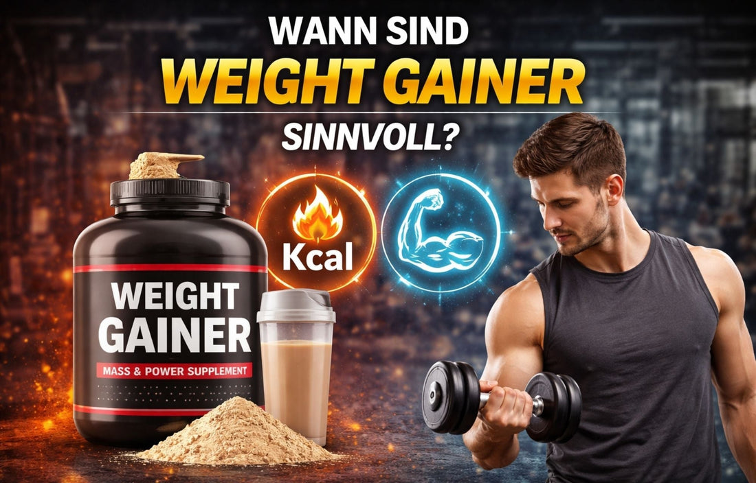 Wann sind Weight Gainer sinnvoll? Der Guide für Masseaufbau | Evercastle