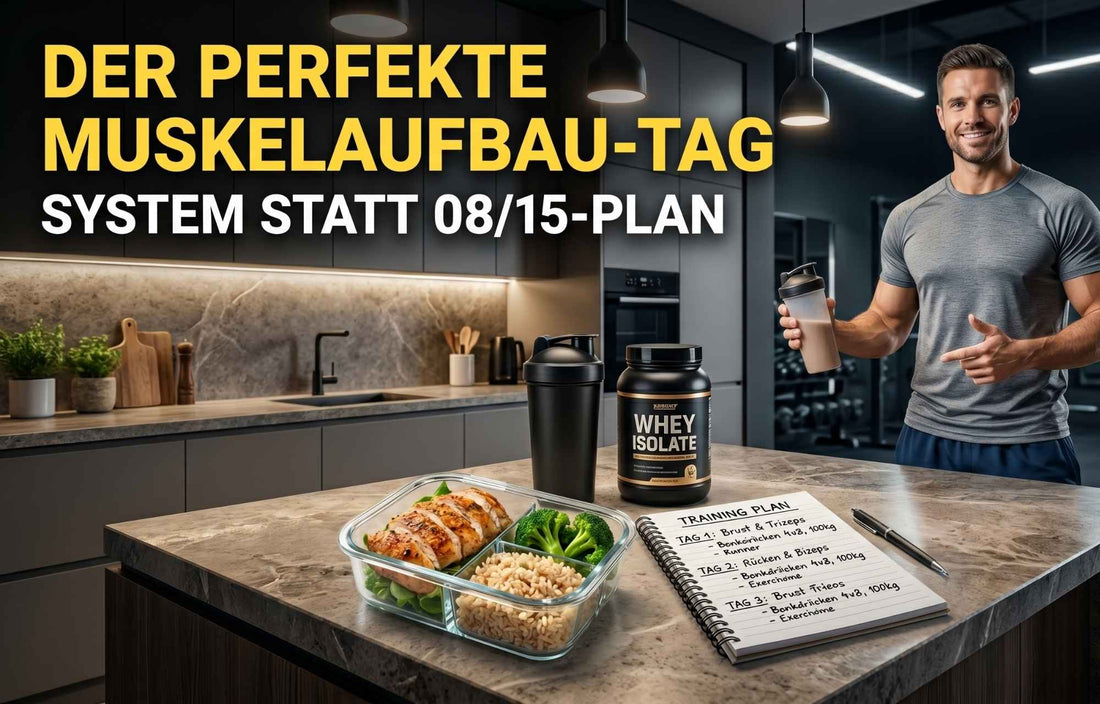 Der perfekte Muskelaufbau-Tag: System statt 08/15-Plan