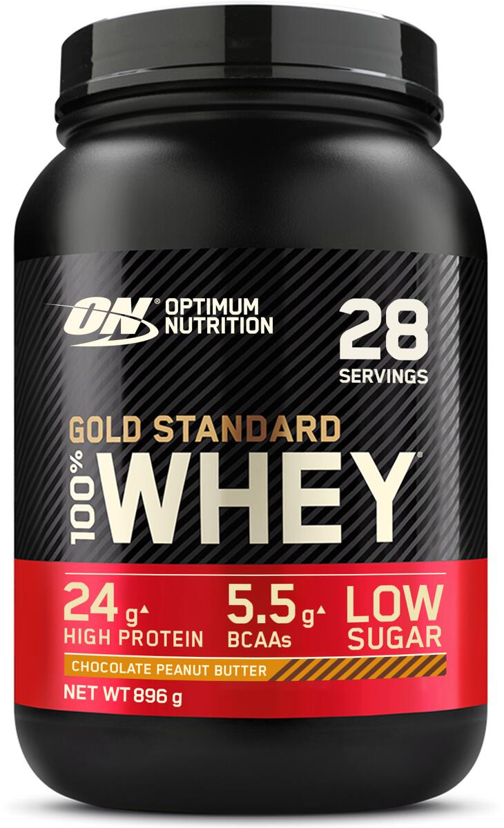 Optimum Nutrition Gold Standard Whey 100% Whey Protein 896g