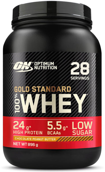 Optimum Nutrition Gold Standard Whey 100% Whey Protein 896g