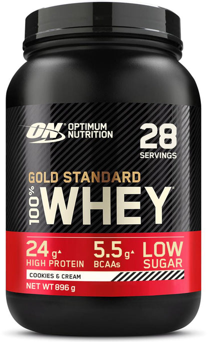 Optimum Nutrition Gold Standard Whey 100% Whey Protein 896g