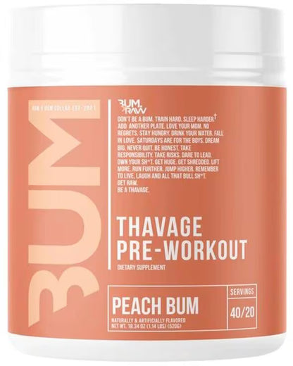 RAW Nutrition CBUM 30 Servings Essential Pre Workout