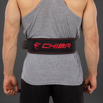 Chiba Belt 40810 Black Red