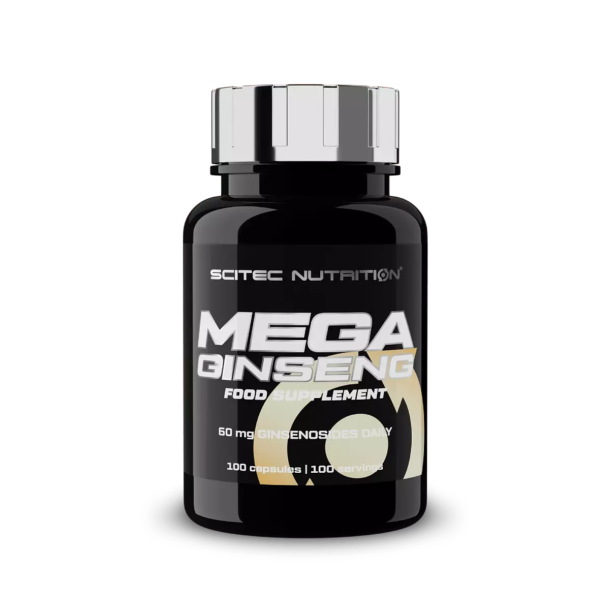 Scitec Mega Ginseng 60mg 100 Kapseln