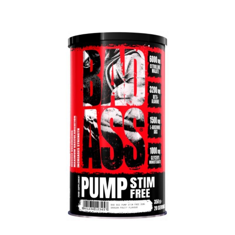 Bad Ass Pump Stim Free 350g