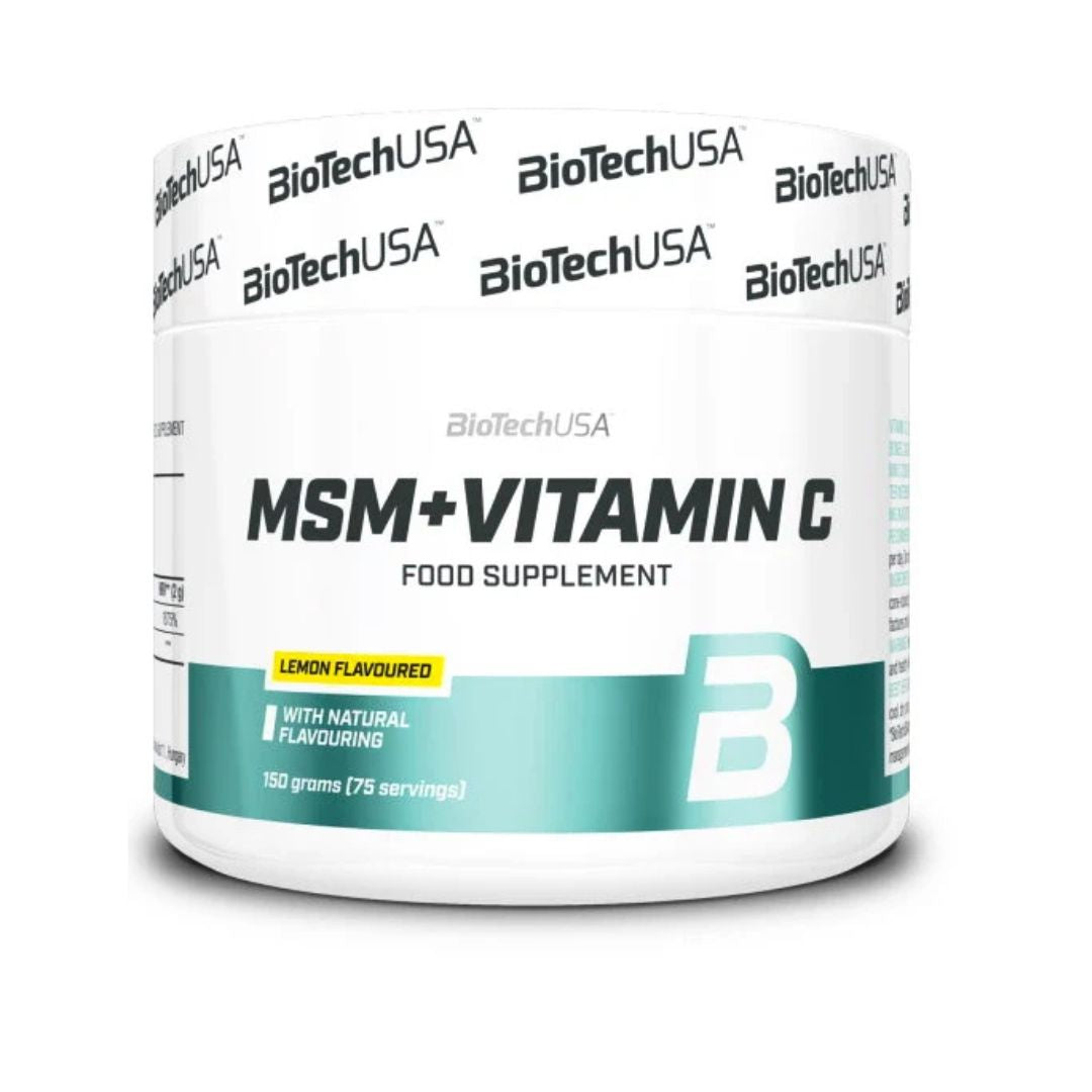 BioTechUSA MSM + Vitamin C 150g Lemon