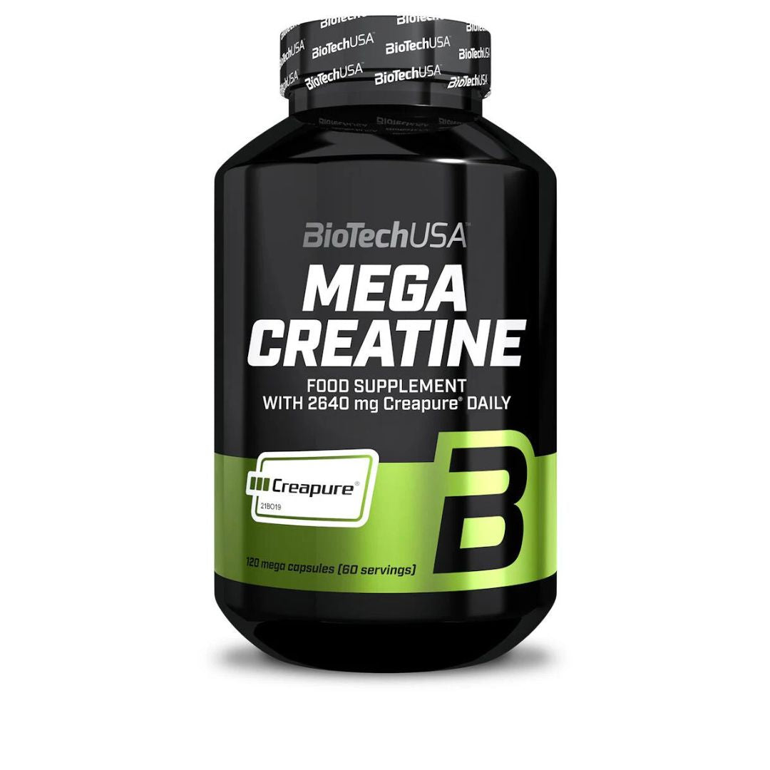 BioTechUSA Mega Creatine Creapure 120 Kapseln