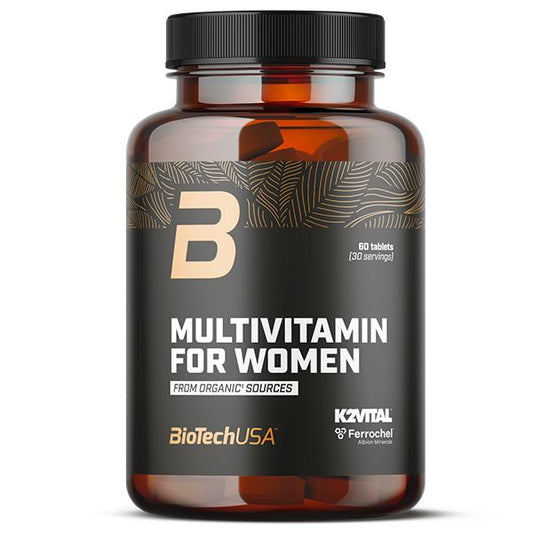 BioTechUSA Organic Multivitamin for Women 60 Tabl.