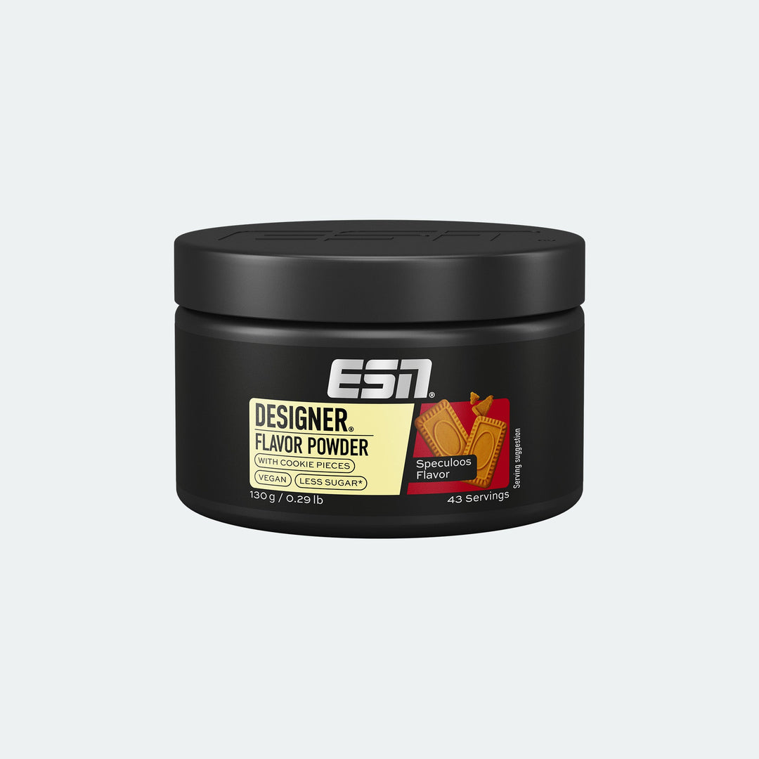 ESN Designer Flavor Powder 130 g Speculoos – aktuelle Verpackung – Evercastle Nutrition