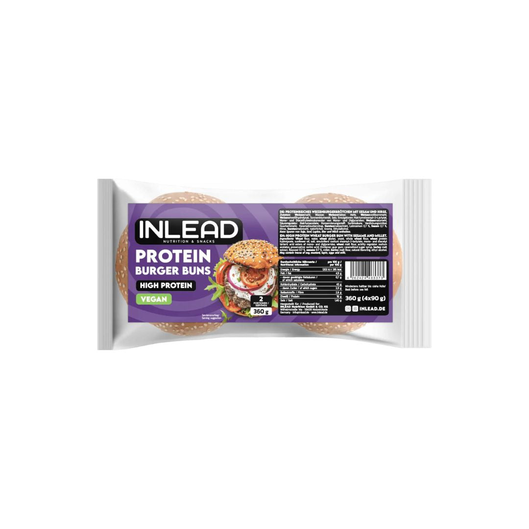 Inlead Protein Burger Buns 4x90g