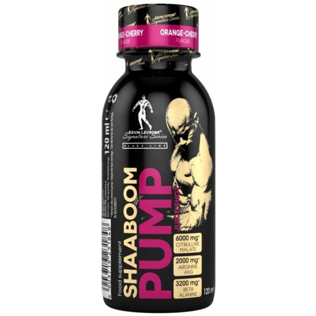 Kevin Levrone Shaaboom Pump Juice Shot 12x120ml
