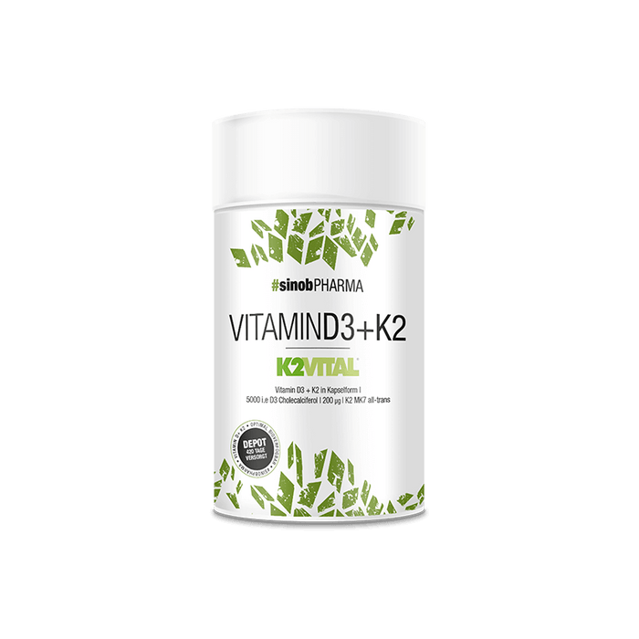 Sinob Vitamin D3 + K2 60 Kapsel