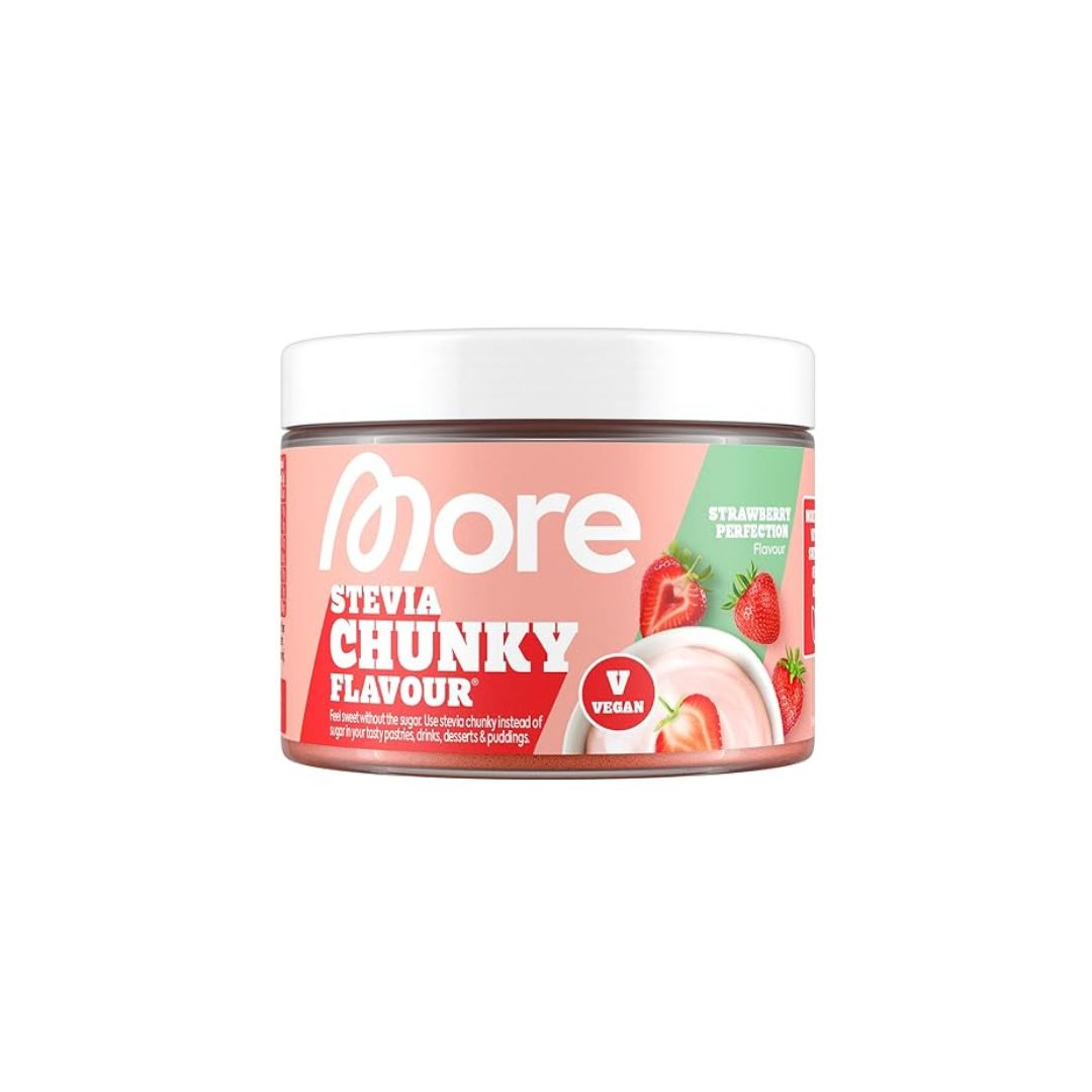 More Nutrition Stevia Chunky Flavour 150g