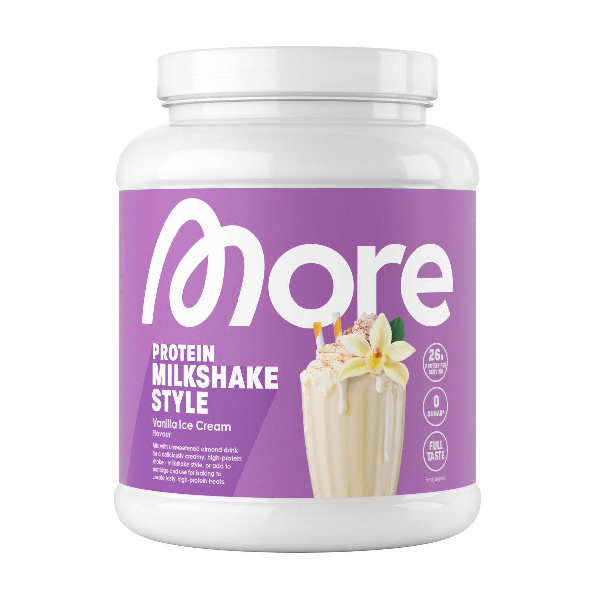 More Nutrition Protein Milkshake Style 600g