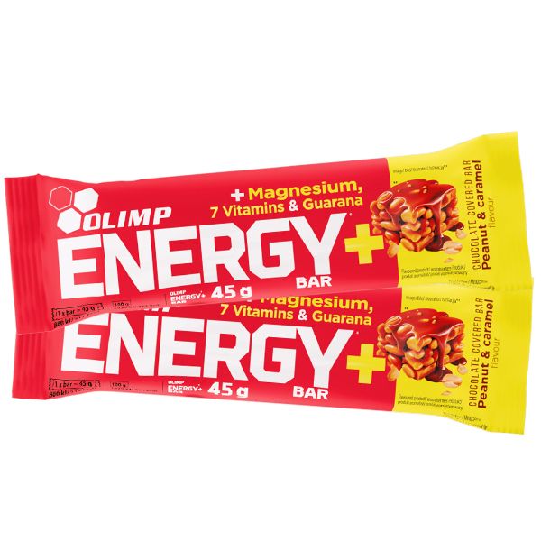 Olimp Energy+ Bar 45g Peanut Caramel