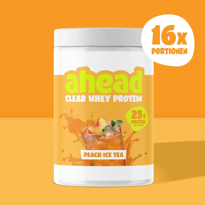 ahead Clear Whey Peach Ice Tea 500 g