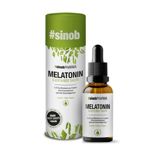 Sinob Melatonin Tropfen 50ml (1400 Tropfen)
