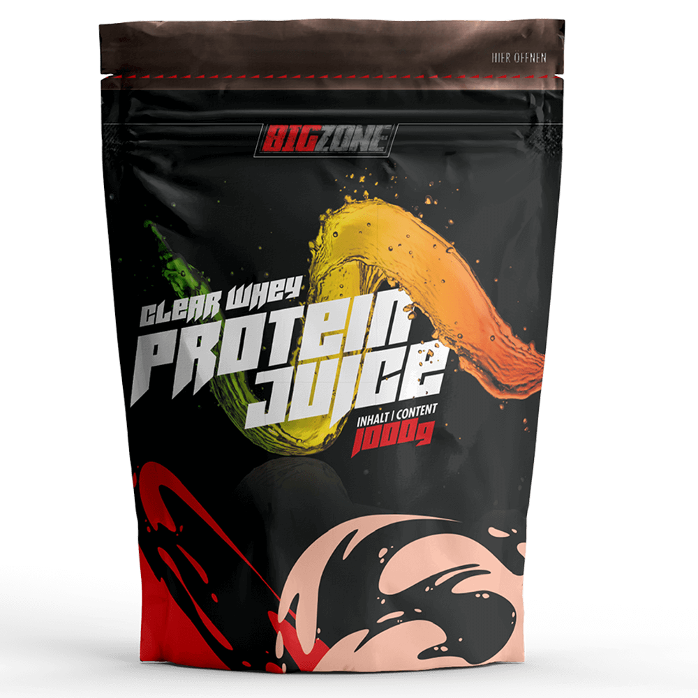 Big Zone Clear Whey Protein Juice 1000g Beutel – Evercastle Nutrition