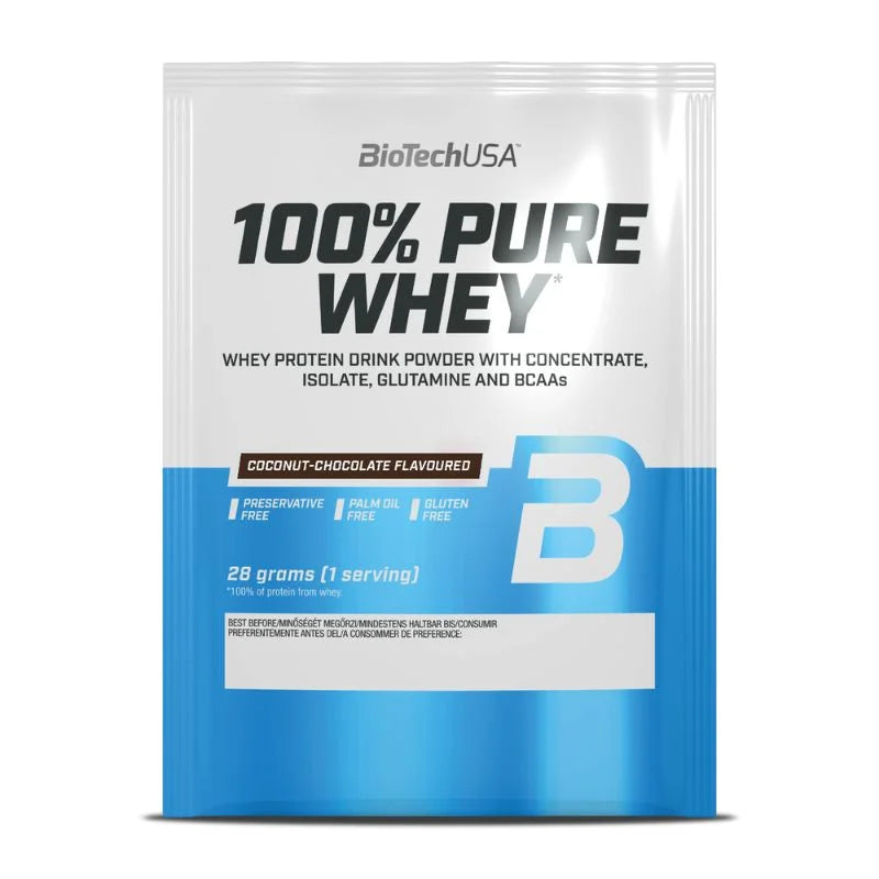 BioTechUSA 100% Pure Whey 28g – Evercastle Nutrition