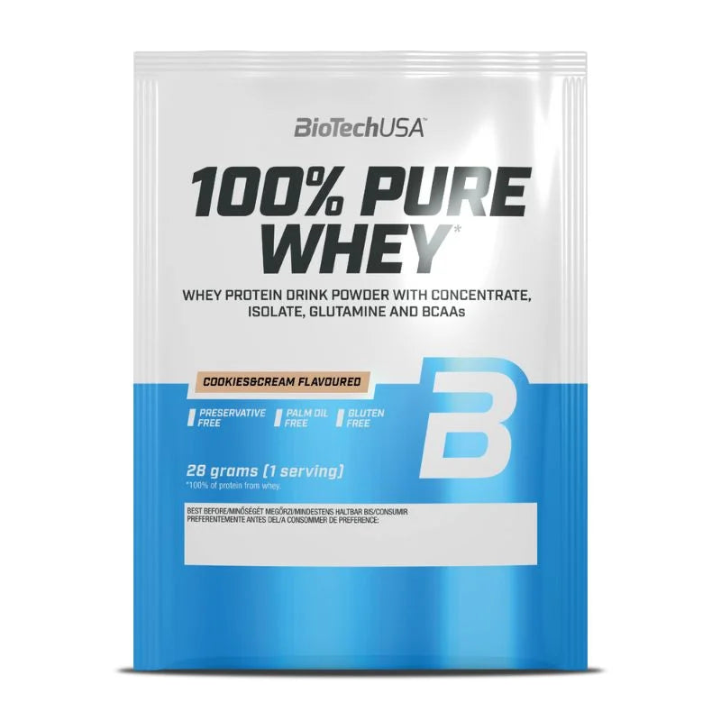 BioTechUSA 100% Pure Whey 28g – Evercastle Nutrition