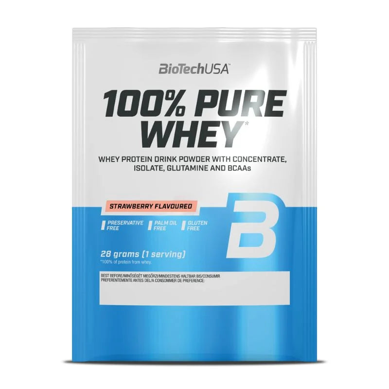 BioTechUSA 100% Pure Whey 28g – Evercastle Nutrition