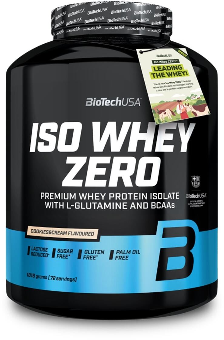 BioTechUSA Iso Whey Zero 1816g – Evercastle Nutrition