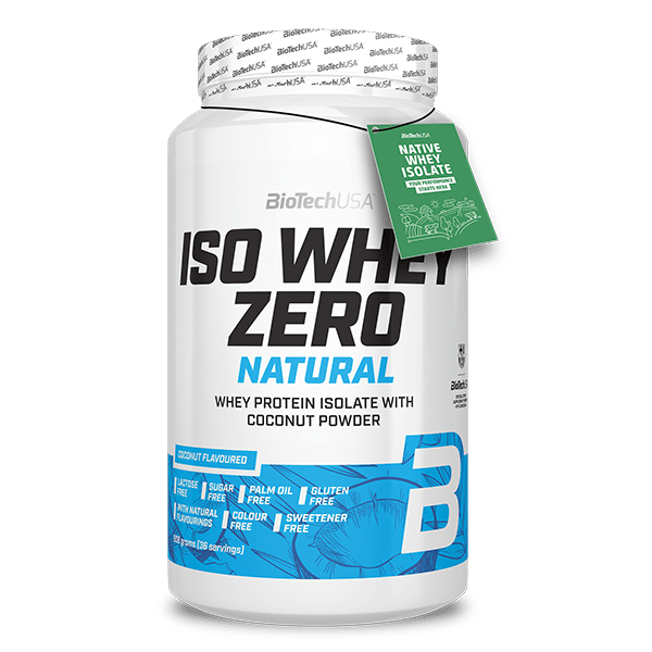 BioTechUSA Iso Whey Zero Natural 908 g – Coconut