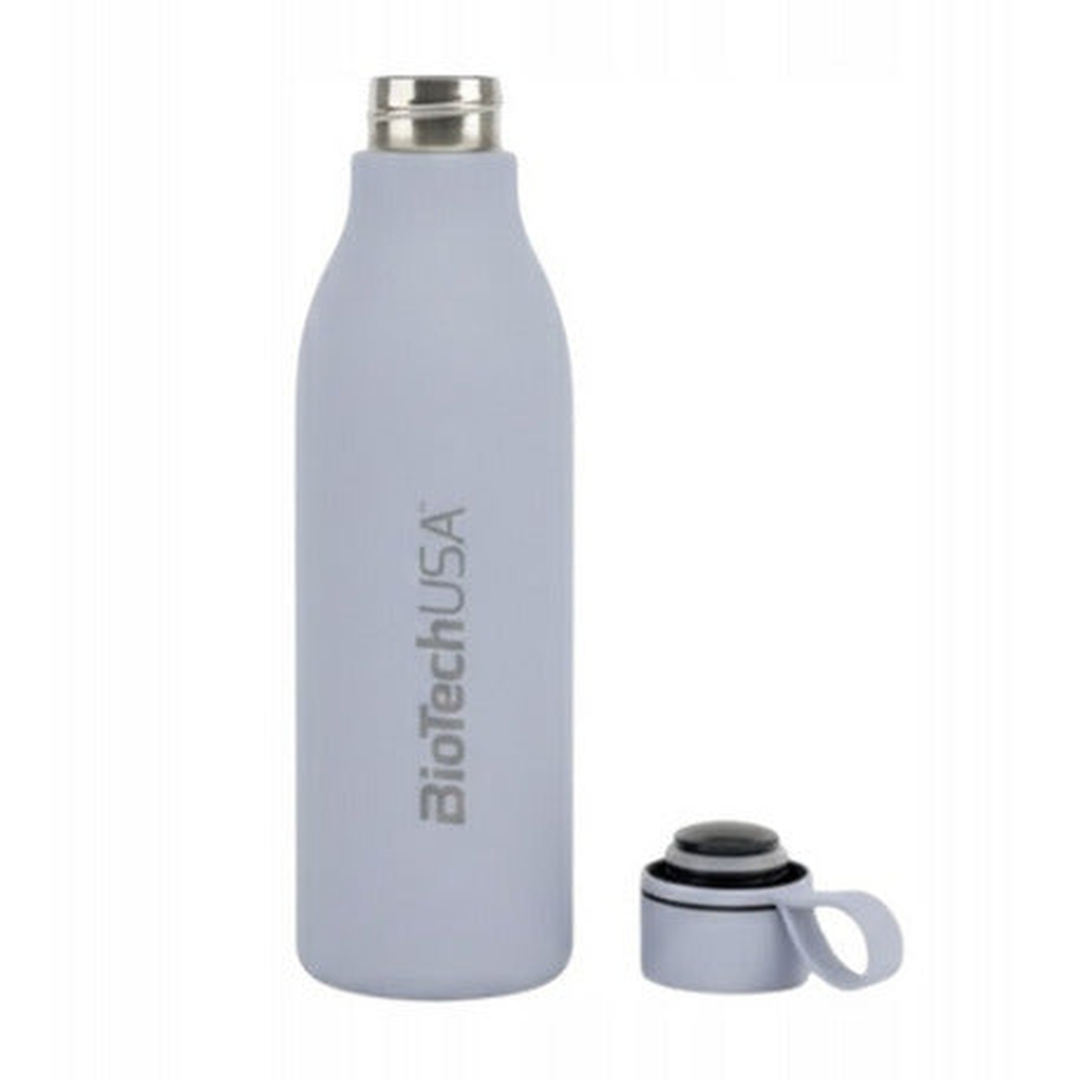 BioTechUSA Stainless Steel Bottle Blue 500 ml