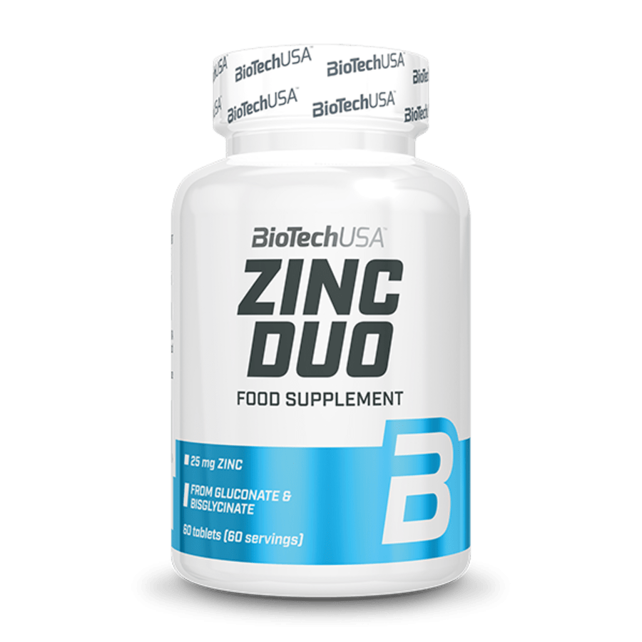 BioTechUSA Zinc Duo 60 Tabletten – Evercastle Nutrition