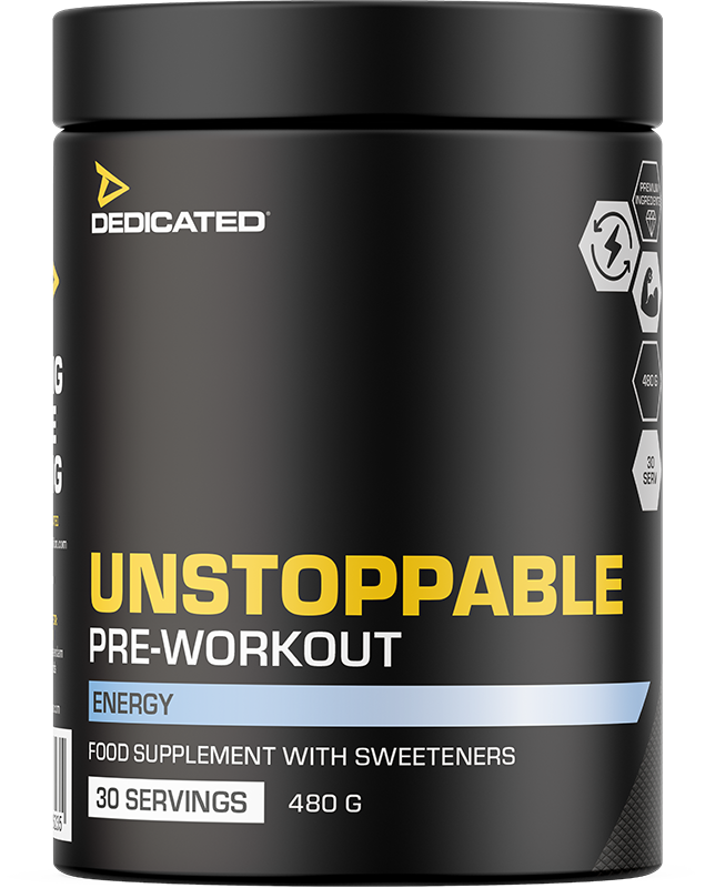 Dedicated Unstoppable Pre-Workout Energy