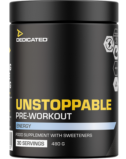 Dedicated Unstoppable Pre-Workout Energy