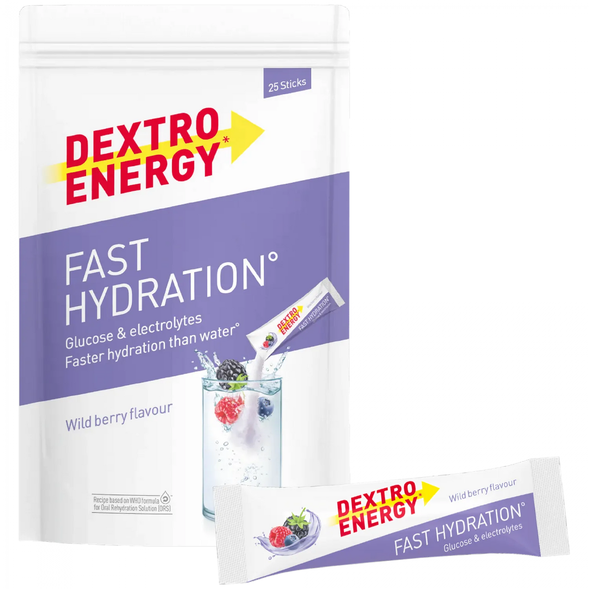 Dextro Energy Fast Hydration 25x14,5g – Evercastle Nutrition