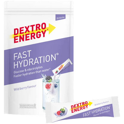 Dextro Energy Fast Hydration 25x14,5g – Evercastle Nutrition