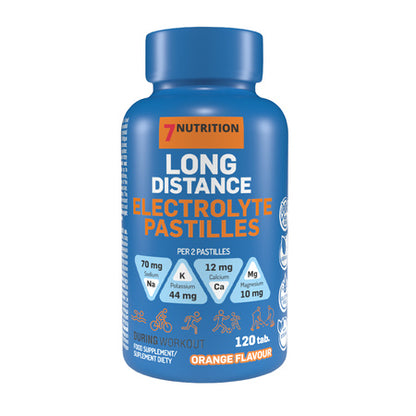 7 Nutriton Long Distance Electrolyte Pastilles 120 Tabl.