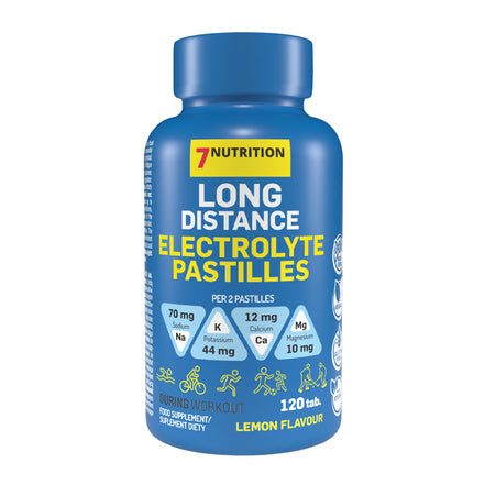 7 Nutriton Long Distance Electrolyte Pastilles 120 Tabl.
