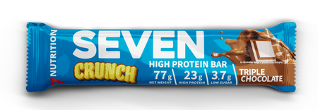 7 Nutrition Seven Crunch High Protein Bar 77g