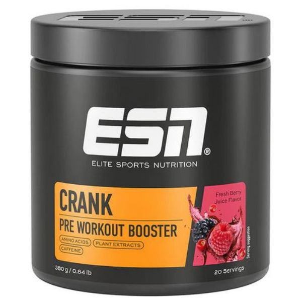 ESN Crank Pre Workout Booster 380g – Evercastle Nutrition