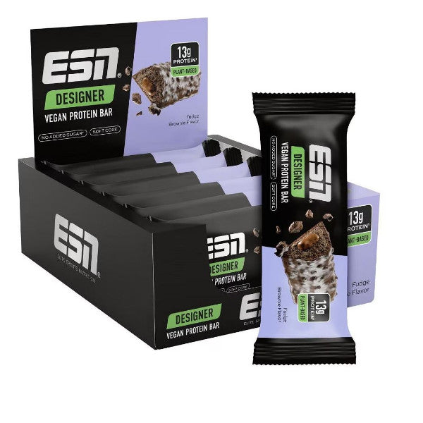 ESN Designer Vegan Protein Bar 12 x 55g – Evercastle Nutrition