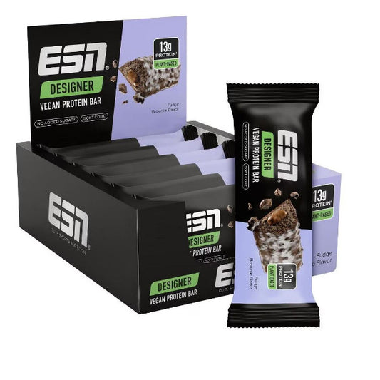 ESN Designer Vegan Protein Bar 12 x 55g – Evercastle Nutrition