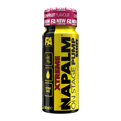 FA Xtreme Napalm On stage pump shot Stim free 60ml – Evercastle Nutrition